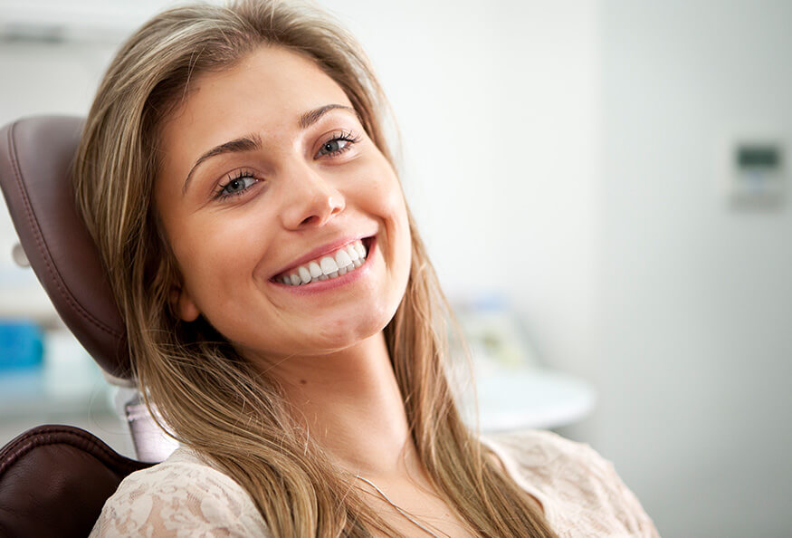 women smiling